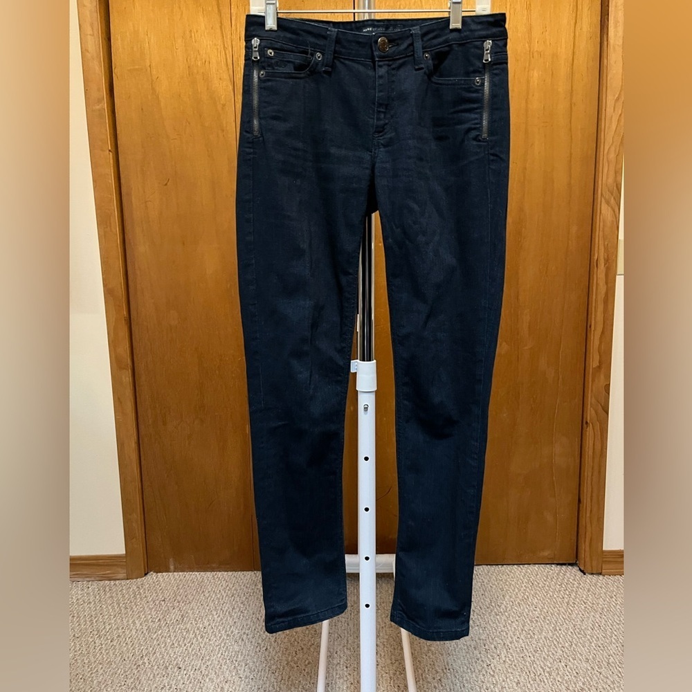 Marc By Mark Jacobs Skinny Jeans Zipper Dark Carbon Wash Sz 28 NWT